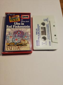 TKKG Folge 15 Ufos in Bad Finkenstein Weiß Blau 515732.3 Europa(Großes Fenster)